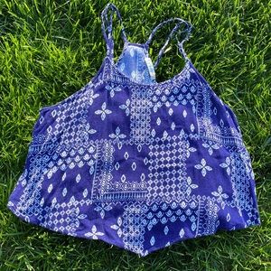 ❌SOLD❌Freebird Bandana Print Racerback Camisole
